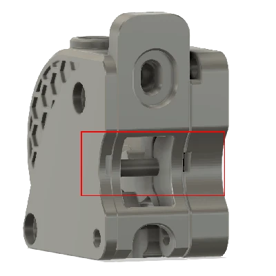 Vỏ HGX Lite Extruder Trục 16mm