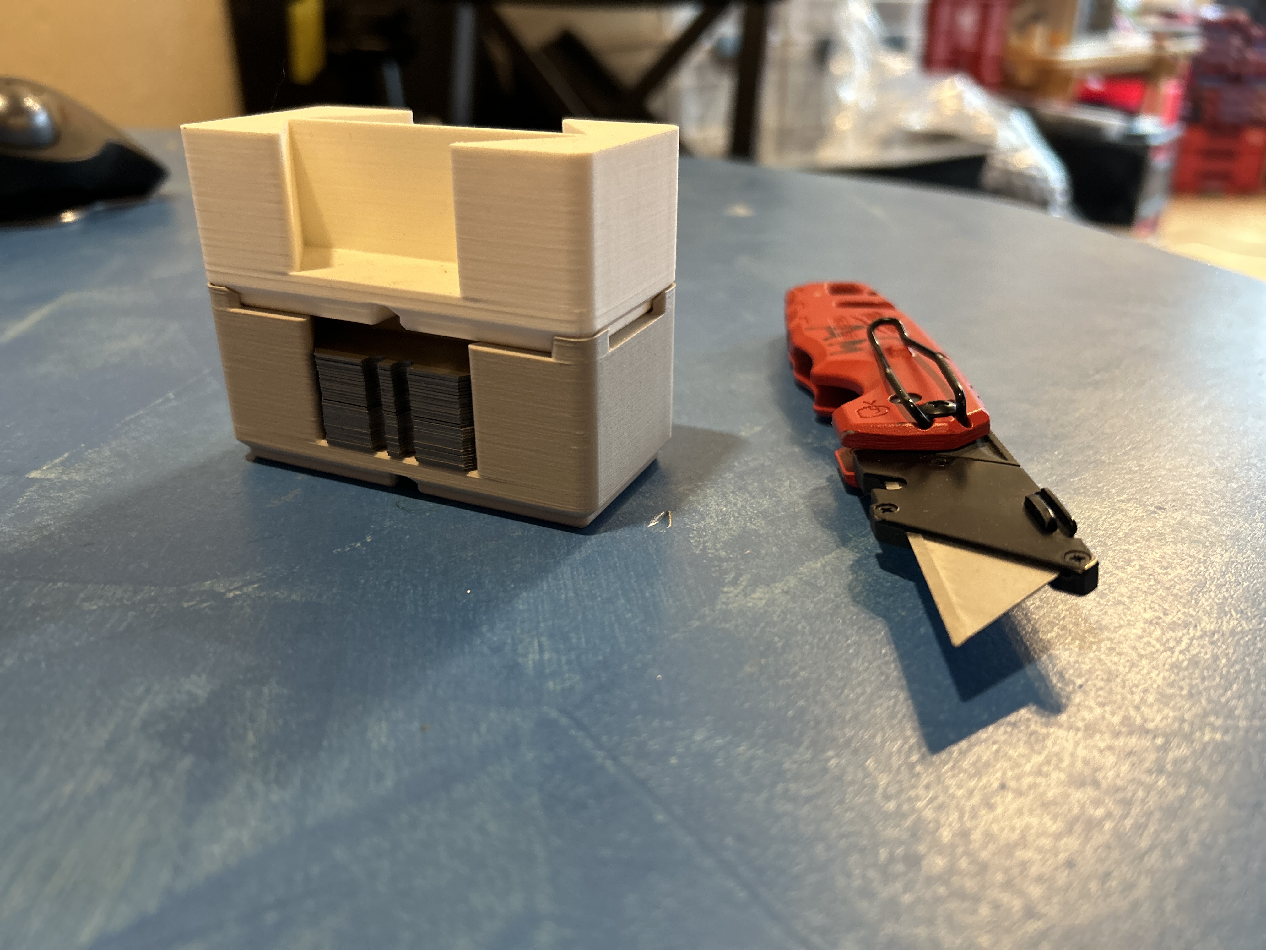 Module Lưu Trữ Lưỡi Dao Tiện Ích Gridfinity [v2]