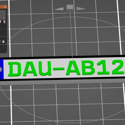 Móc khóa cá nhân có biển số xe