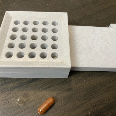 Khay Đổ Thuốc Con Nhộng