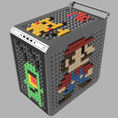 Pixel trang trí cho Qube 500