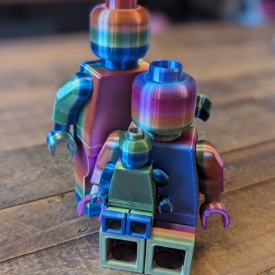 Mô Hình Nhân Vật Di Chuyển Dễ Dàng Tùy Chỉnh