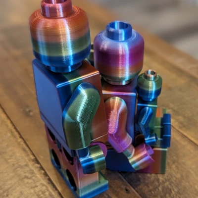 Mô Hình Nhân Vật Di Chuyển Dễ Dàng Tùy Chỉnh