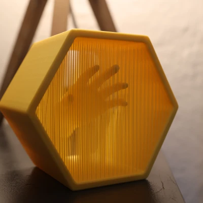 Mô hình Bàn Tay Treo - In String Art Không Cần Support