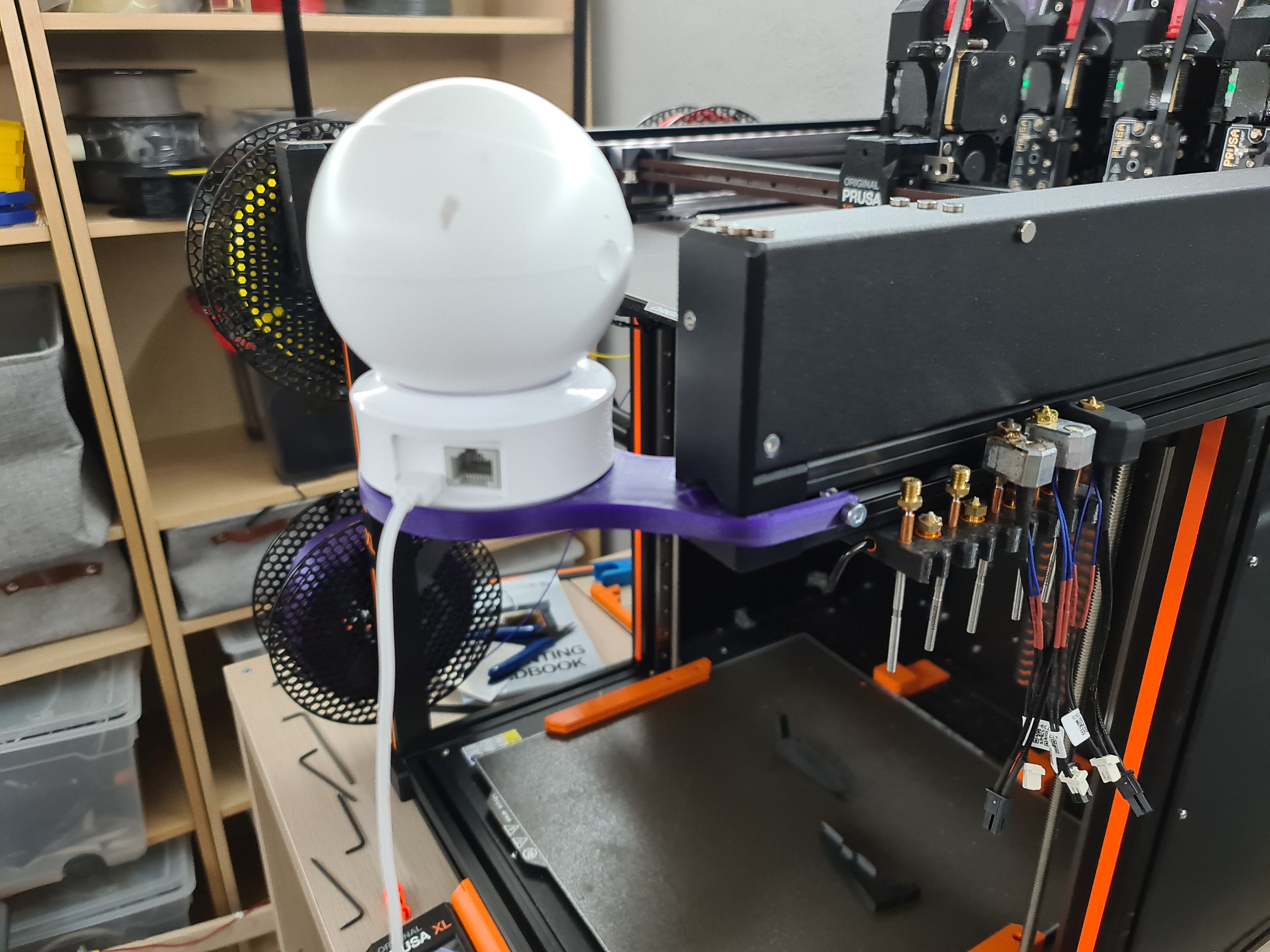 Prusa XL series: Đế gắn Camera đa năng
