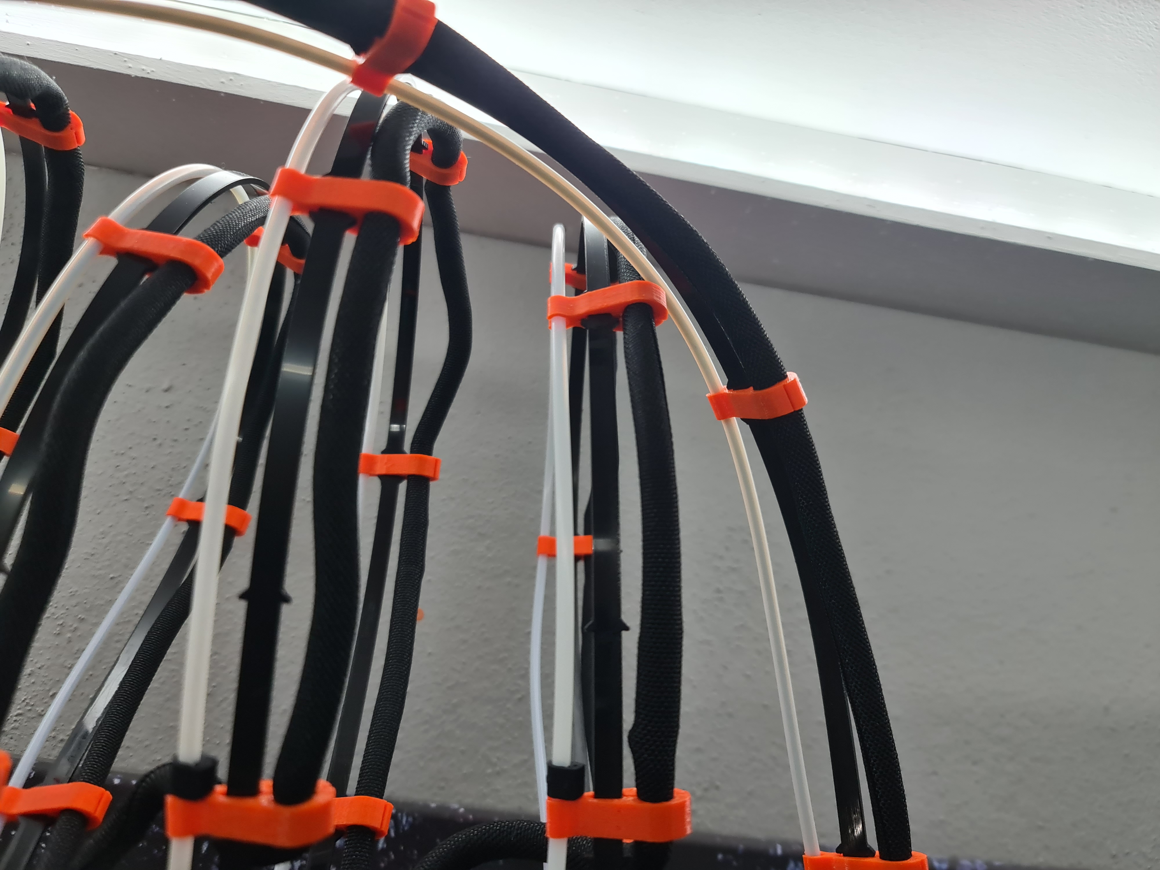 Prusa XL series: Kẹp dây cáp/ống PTFE tốt hơn