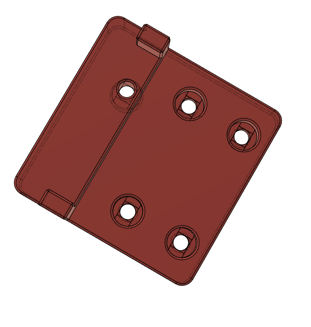 Giá đỡ BTT SFS V2.0 cho Bảng sau Voron 2020