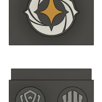 Hộp Đựng Bài Disney Lorcana - Phiên Bản Có Ống Bảo Vệ