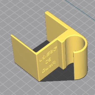 Dẫn ống CPAP cho đầu giường Ikea Malm (phiên bản thẳng)