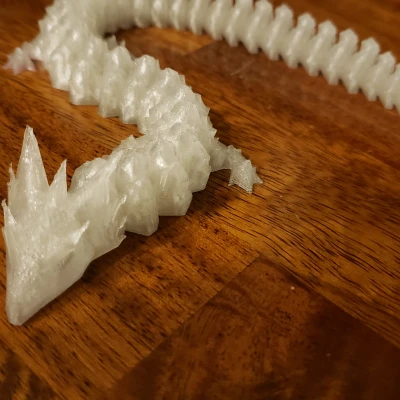 Rồng Pha lê Đêm Khớp nối v1.3 (bản phối lại low poly)