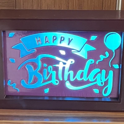 Hộp Đèn Biển Hiệu Thay Thế Được (Halloween, Tiệc Tùng, Poker, v.v.)