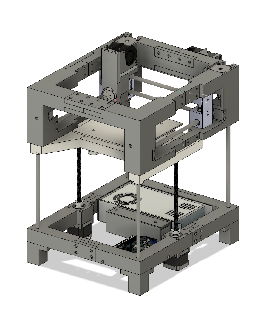 THE 100 v1.0 - Máy in 3D nhanh nhất với khung in