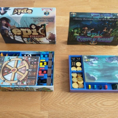 Bộ chèn hộp board game Tiny Epic Pirates