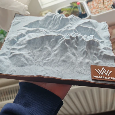 Bản đồ địa hình Wilder Kaiser - Der Bergdoktor