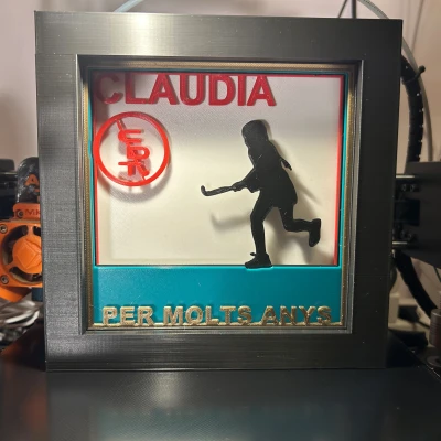 Khung Sáu Tấm với Các Tấm Trống