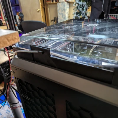 JC-Creality K1 Riser Nắp Sau