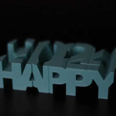 Chữ Chúc Mừng Năm Mới 2024 Dạng Lật