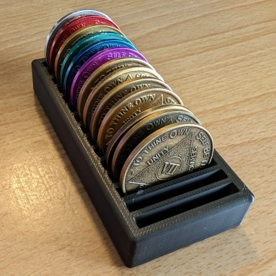 Giá Đỡ Huy Hiệu Cai Nghiện AA/Sobriety Chip Holder