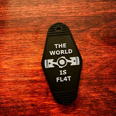 Móc khóa Subaru "Trái đất phẳng"