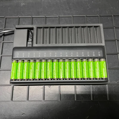 Khay Sạc Pin Gridfinity