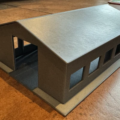 Mô Hình Chuồng Bò Tỷ Lệ H0