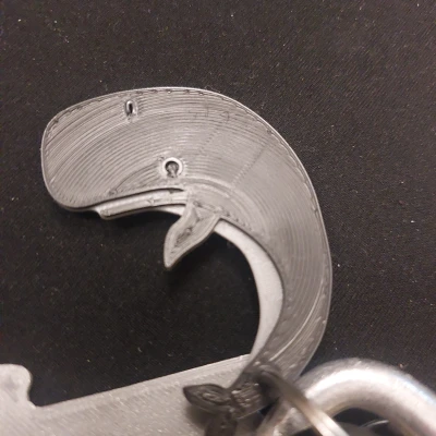 Móc Khóa Cá Voi Dễ Thương