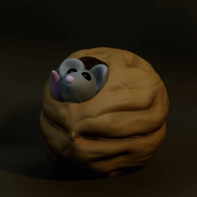 Chuột trong quả óc chó (không cần hỗ trợ)