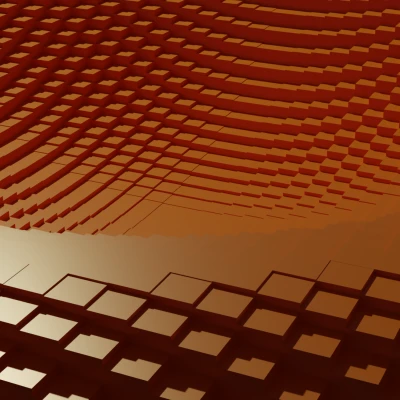 Tô bàn 8 bits 'Futuristic'