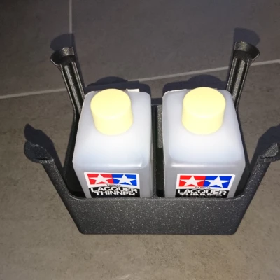 TAMIYA - Hộp đựng chồng lên nhau cho 2 chai dung môi 250ml