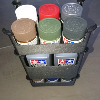 TAMIYA - Hộp đựng chồng lên nhau cho 2 chai dung môi 250ml