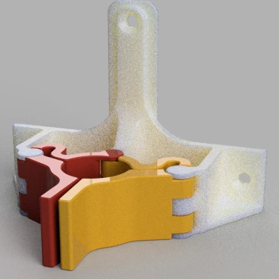 Giá đỡ vật tròn (in liền)