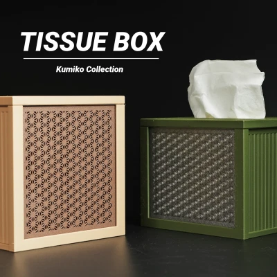 Hộp Đựng Khăn Giấy Kiểu Kumiko