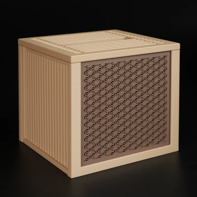 Hộp Đựng Khăn Giấy Kiểu Kumiko