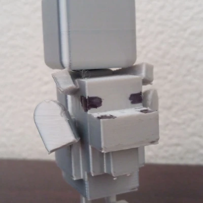 Mô hình Chicken Jockey - Kỵ sĩ gà Minecraft