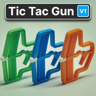 Súng Bắn Kẹo Tic Tac (Cơ cấu đàn hồi)