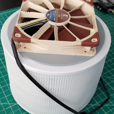 Bộ lọc HEPA cho quạt máy tính 120mm