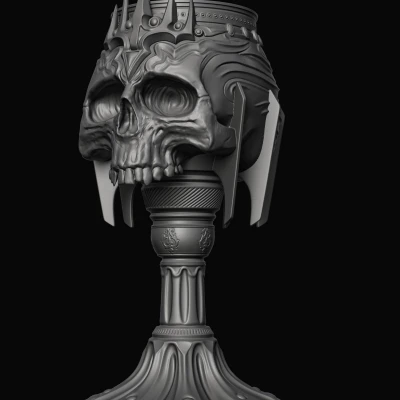 Chén Quỷ - Ly Đầu Lâu Gothic (Miễn Phí)