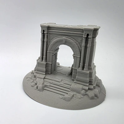 Mô Hình Vòm Gothic Thu Nhỏ