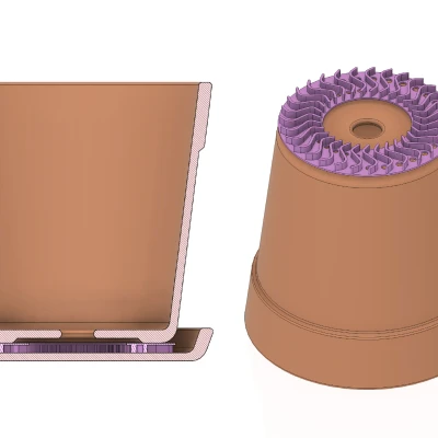 Vòng Đệm Chậu Hoa Tăng Cường Thoát Nước – Nhiều Kích Cỡ