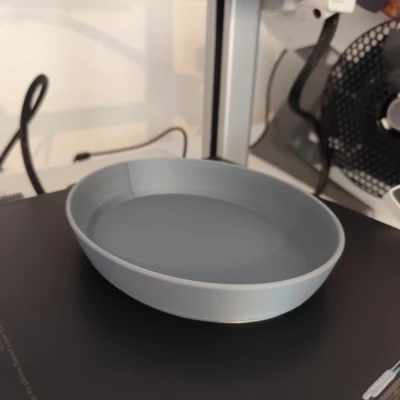 Khay Đựng Đồ Hình Ellipse Tối Giản & Hiện Đại