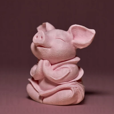 Heo Con Thiền Định Dễ Thương