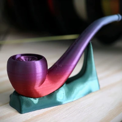 Tẩu Thổi Bong Bóng "Over Engineered" Kèm Chân Đế