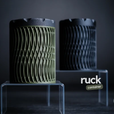 Hộp đựng có nắp vặn ruck