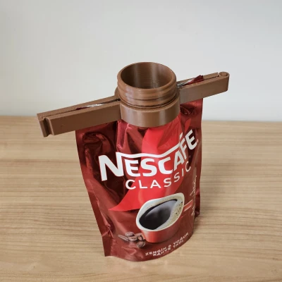 Kẹp Túi Có Nắp Mở