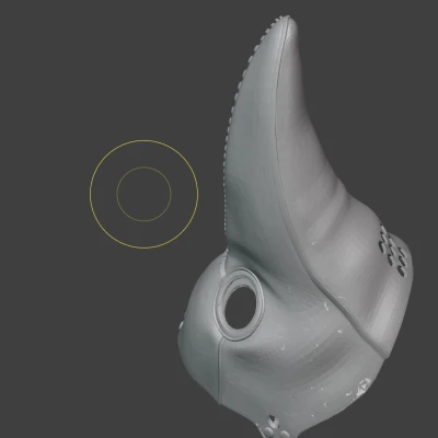 Mặt Nạ Bác Sĩ Dịch Hạch Chỉnh Sửa - Mỏ Dài Hơn