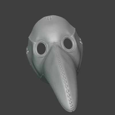 Mặt Nạ Bác Sĩ Dịch Hạch Chỉnh Sửa - Mỏ Dài Hơn