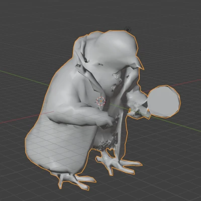 Mô Hình 3D Spioniro Golobiro