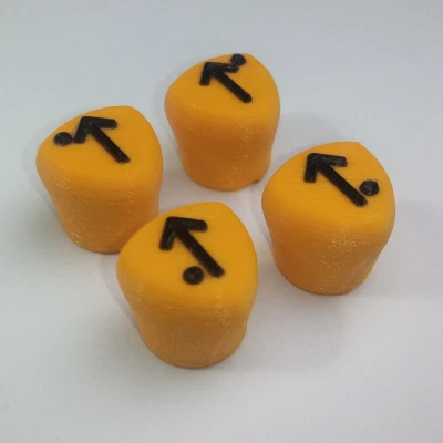 Nắp van lốp có vạch đánh dấu vị trí (Schrader)