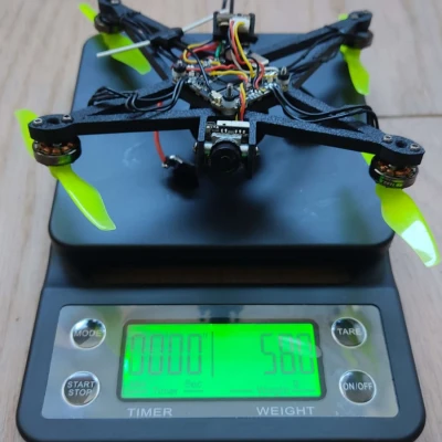 NLR35 - Drone FPV kỹ thuật số Nanolongrange dùng pin 21700 đơn