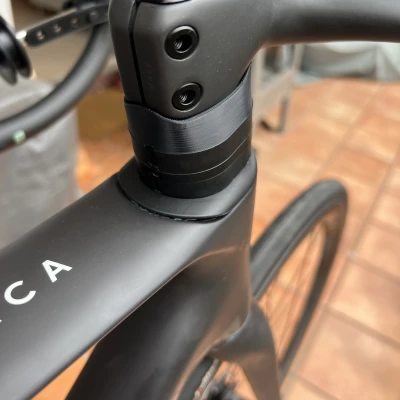 Miếng độn chén cổ Orbea Orca sang ghi đông Roval Rapide